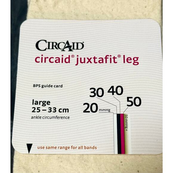 CircAid Juxtalite Lower Leg System Designed for Compression and Easy Use -Large - Picture 6 of 7